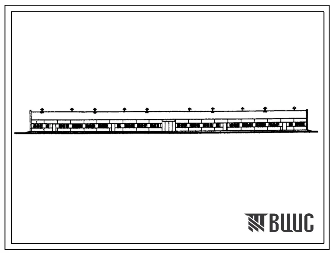 Типовой проект 801-4-140.86 Здание для содержания 360 нетелей в возрасте от 20 до 25 месяцев
