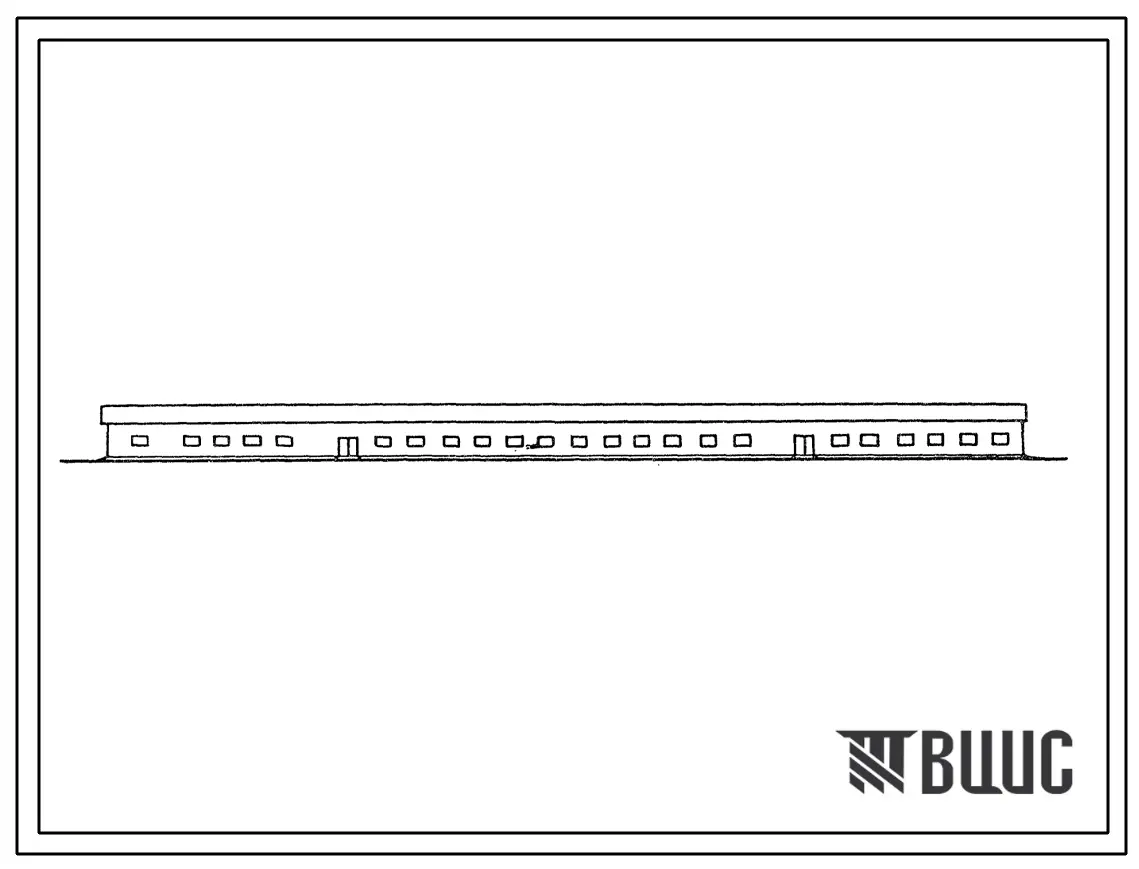 Типовой проект 803-2-16.83 Овчарня на 1000 каракульских маток (в стоечно-балочных конструкциях, стены кирпичные)