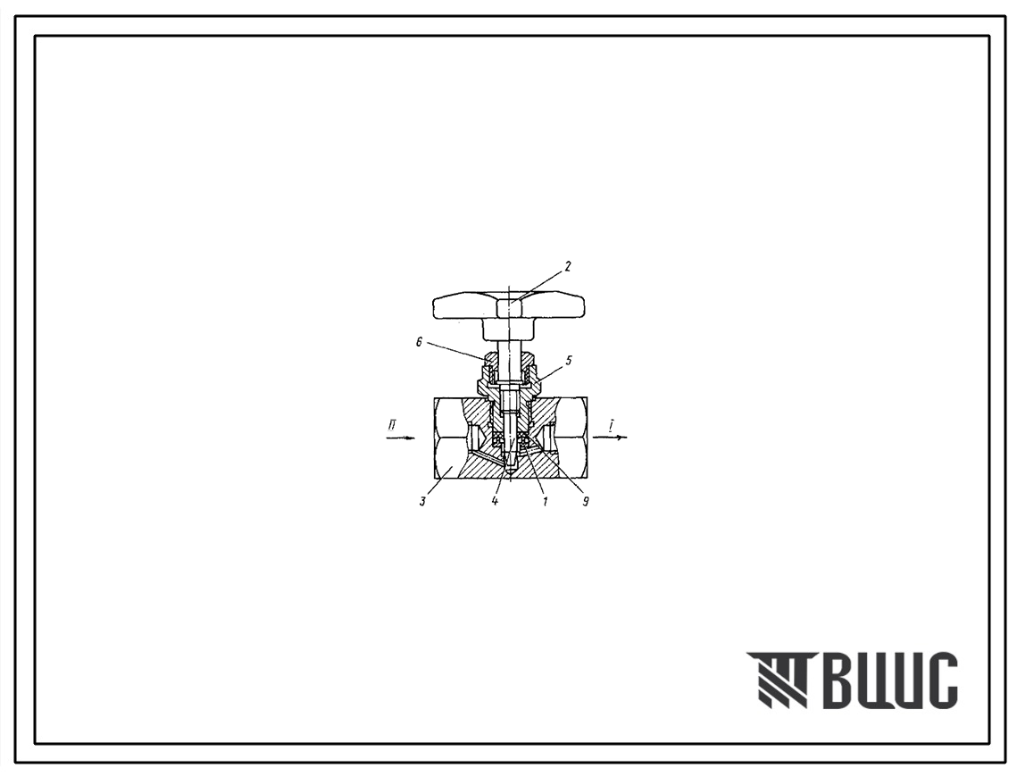 Шифр В-ПС Гидровентили типа В