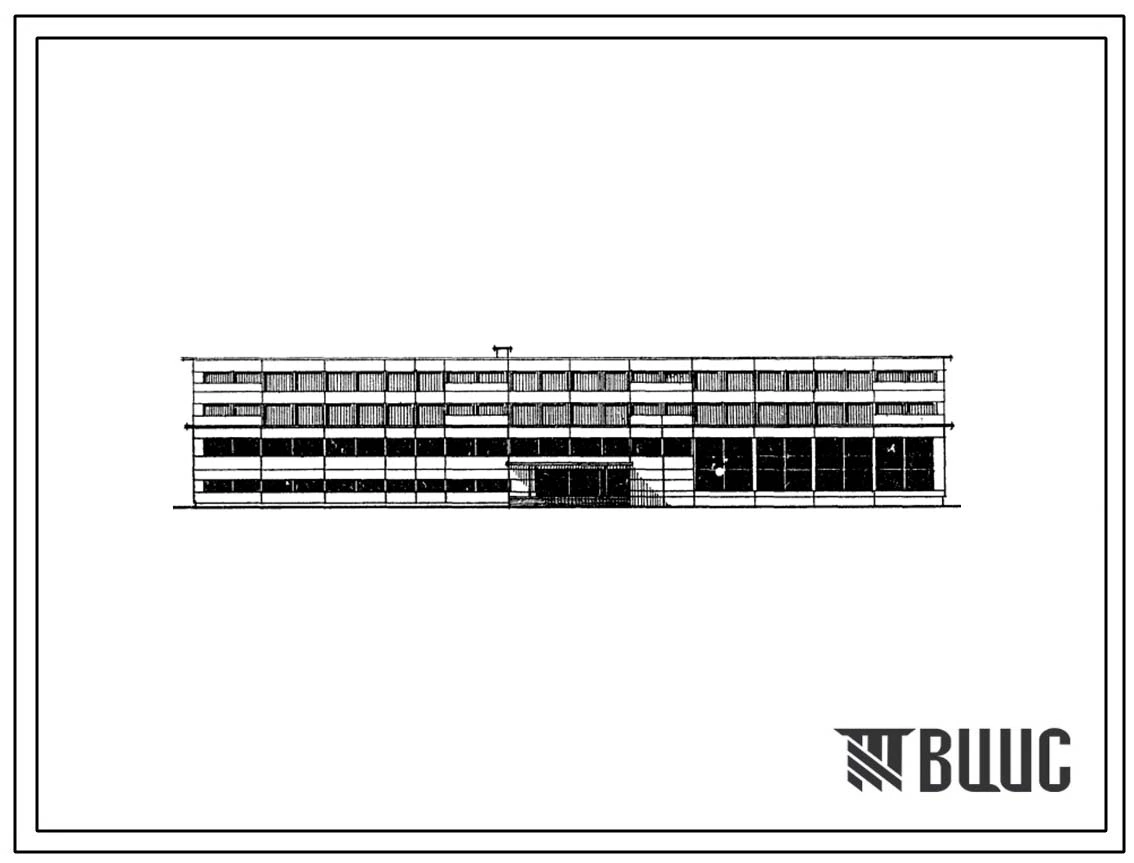 Типовой проект 2С-02-13в Универсальное здание общеобразовательной школы на 32 классных помещения (1280-1320 учащихся).Каркасно-панельной конструкции. Для строительства во II и III строительно-климатических зонах, в районах над горными выработками.
