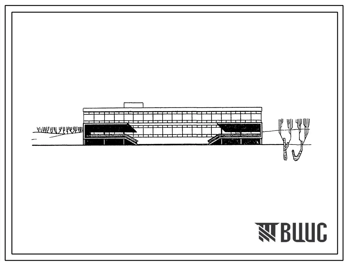 Типовой проект 272-20-6 Столовая на 1000 посадочных мест для учреждений отдыха.