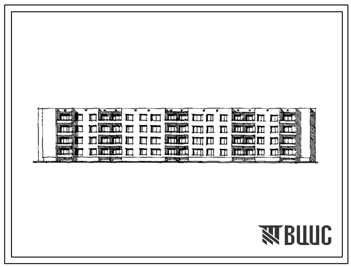 Типовой проект 114-85-18 4-этажный 4-секционный 40 квартирный жилой дом