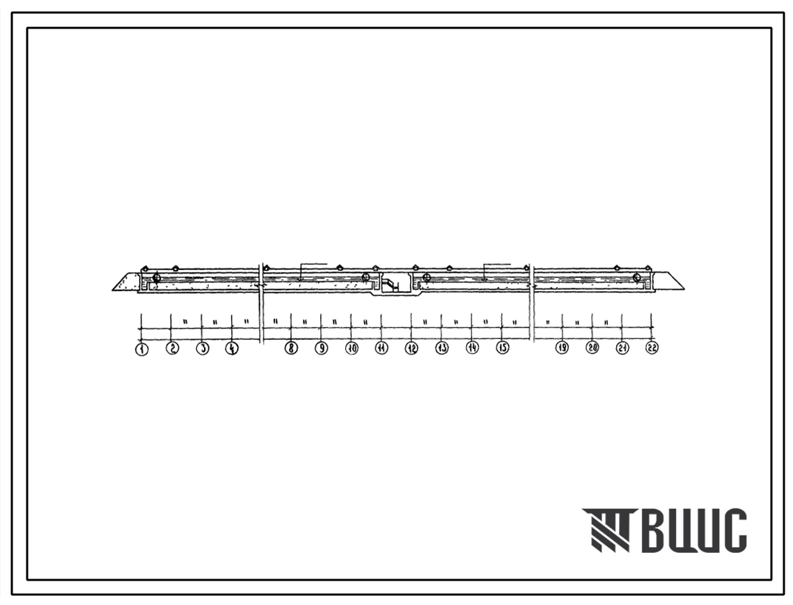 Типовой проект 901-3-169 Блок медленных фильтров для станции очистки воды поверхностных источников с содержанием взвешенных веществ до 700 мг/л с медленными фильтрами производительностью 12,5 тыс. м3/сутки