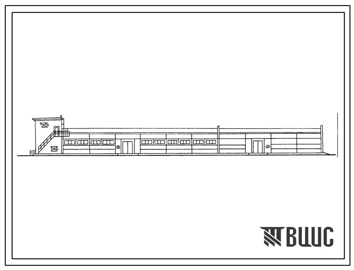 Типовой проект 813-1-40.88 Склад тарного хранения семян кукурузы вместимостью 800 т с отделением инкрустирования. Предназначен для хранения в таре инкрустированных семян кукурузы. Размеры здания - 18x66,6 м. Расчетная температура: -20, -30°С.