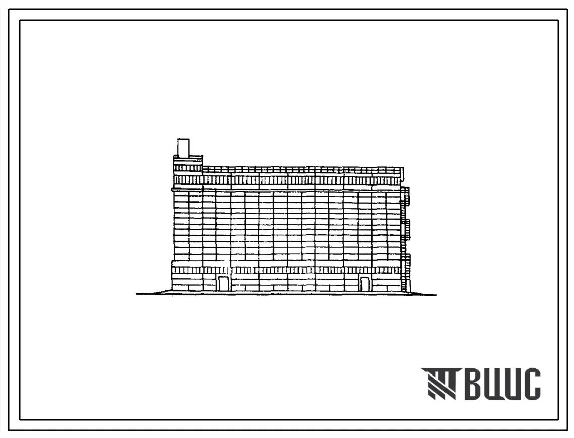 Типовой проект 813-1-17 Семенохранилище силосного типа емкостью 10000 т. Предназначено для хранения семян зерновых, зернобобовых и масличных культур. Размеры хранилища - 24x48 м. Расчетная температура: -20, -30, -40°С.