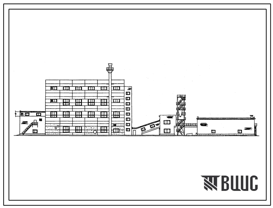 Типовой проект 409-24-19.86 Технологическая линия по производству вспученного перлитового песка для бетонов производительностью 25...50 тыс. м3 в год с дробильно-сортировочным отделением