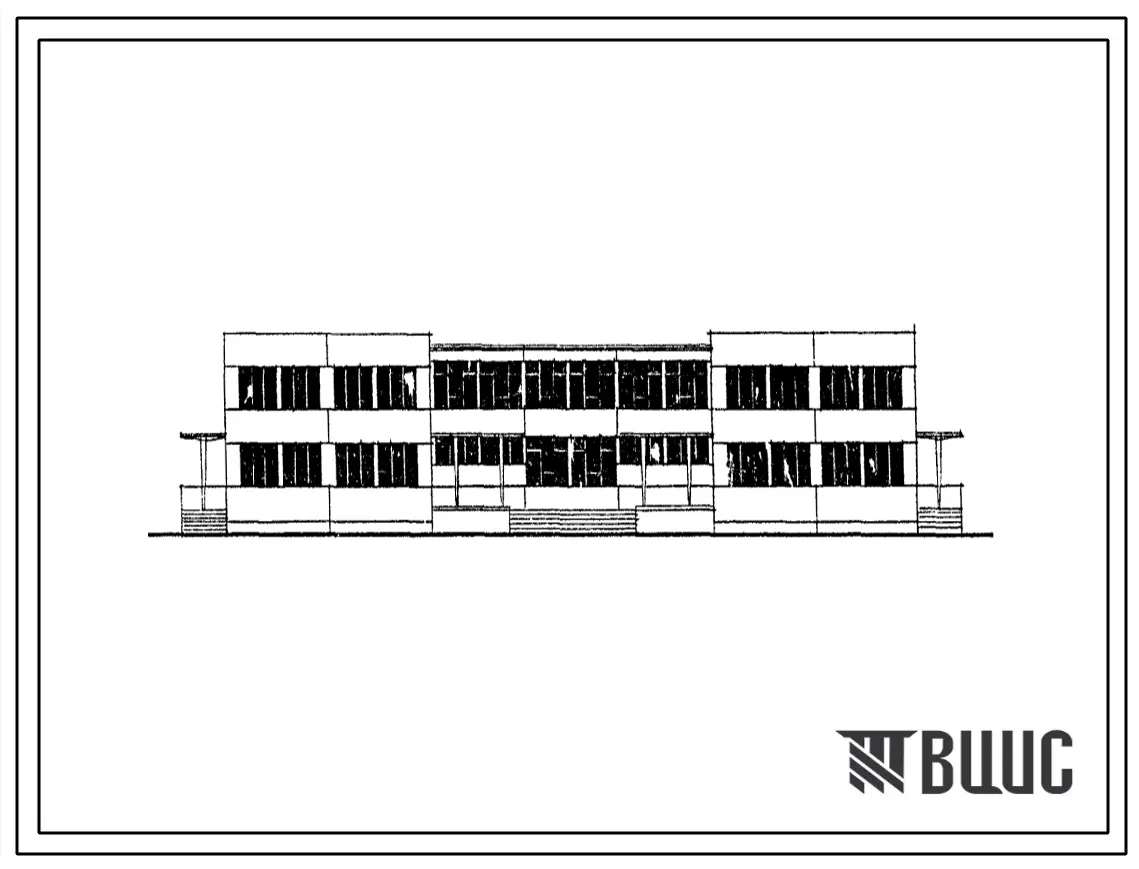 Типовой проект 2С-04-3/66 Детские ясли сад на 280 мест. (с дневным пребыванием детей)