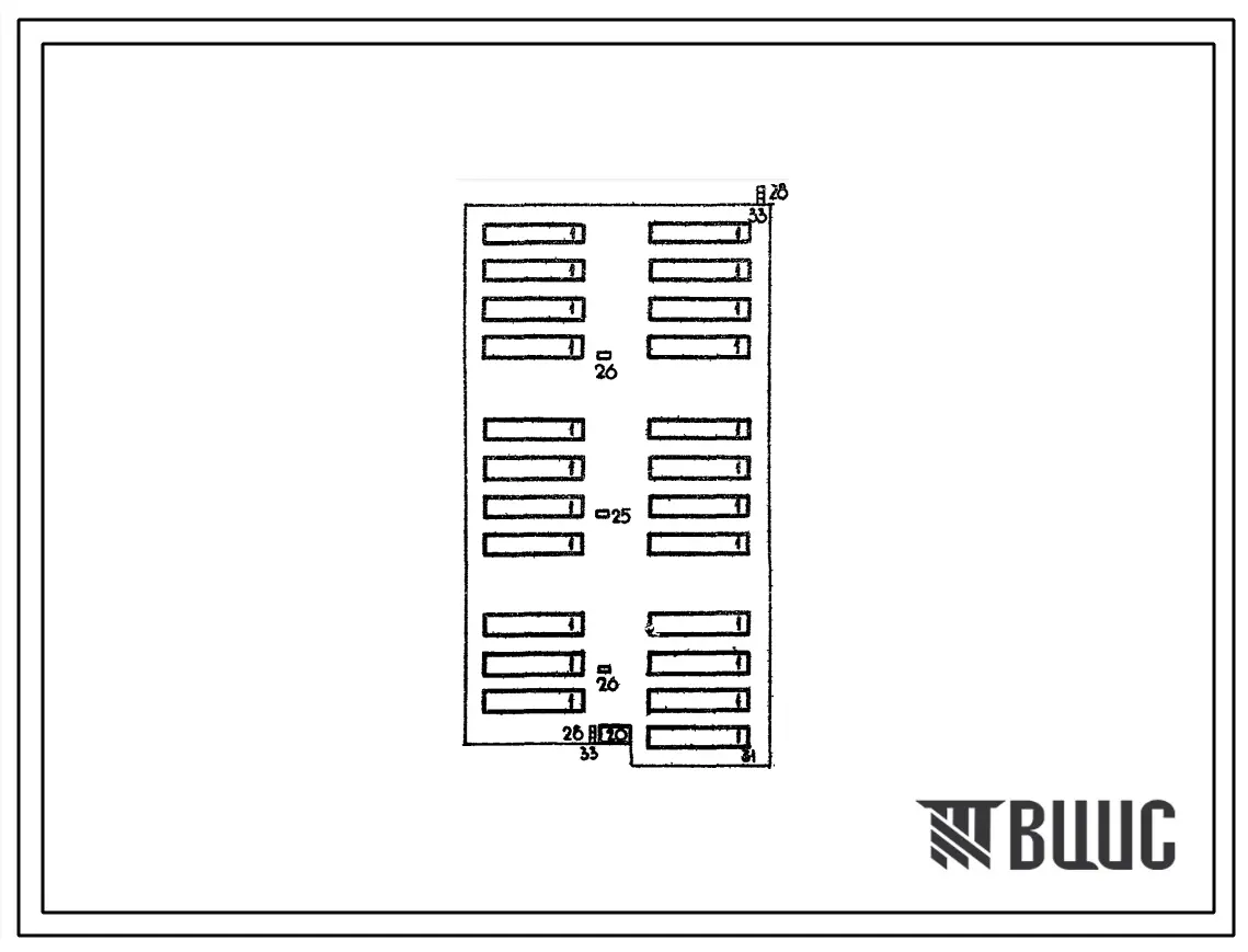 Типовой проект 805-01-4 Птицефабрика на 6 млн. бройлеров в год с содержанием в клеточных батареях БКМ-3Б