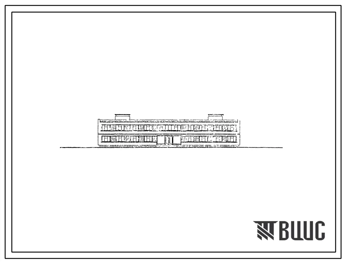Типовой проект 244-5-1с Спальный корпус на 80/70 мест пионерского лагеря-базы отдыха круглогодичного действия. Для строительства в III строительно-климатической зоне, в районах с сейсмичностью 8-9 баллов.