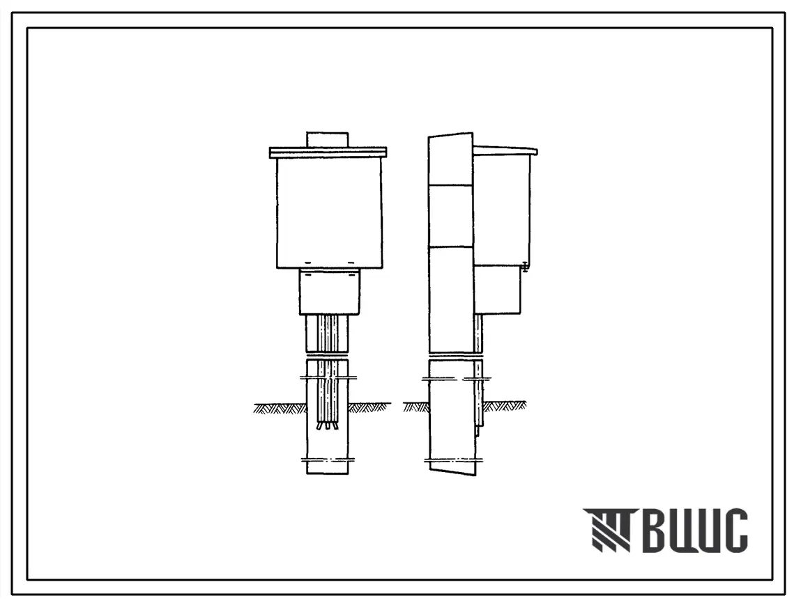 Типовой проект 602-0-12 Установка и подключение катодных станций для защиты кабелей связи от коррозии (IV-076-79)