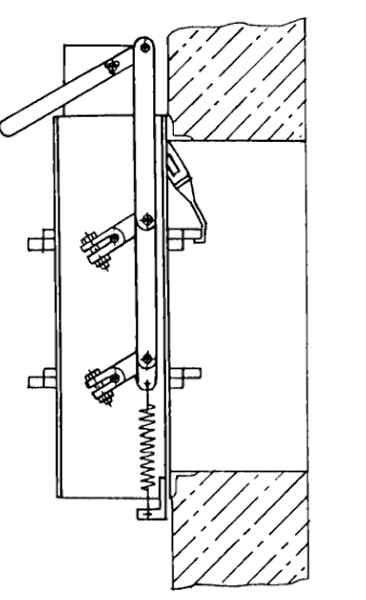 Серия 5.904-53 Клапаны огнезадерживающие прямоугольные с пределом огнестойкости 0,25 и 0,5 ч. Выпуск 1 Рабочие чертежи