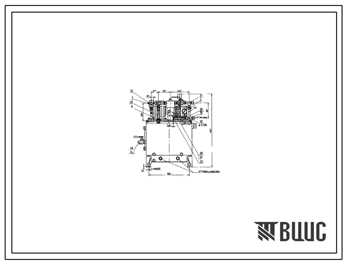 Шифр 916.20.000.13 Станция жидкой смазки 916.20.000.13