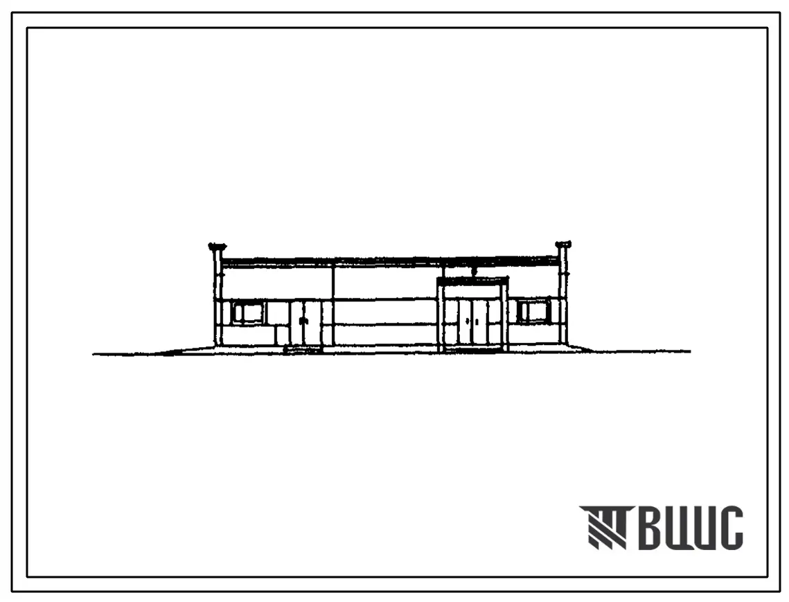 Типовой проект 407-9-28.86 Здание вспомогательного назначения