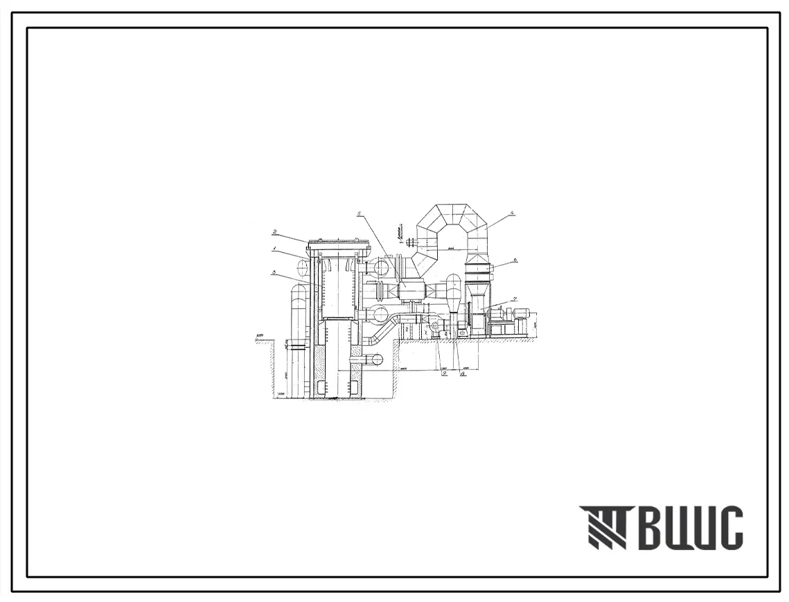 Проект 90005 Печь-стенд для нагрева прессового инструмента (иглы) к прессу 45000 тс