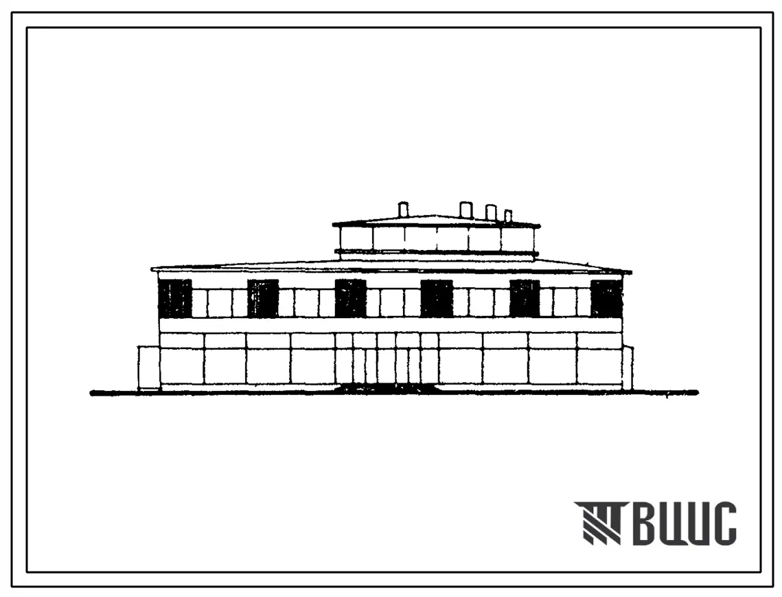 Типовой проект 274-20-9с Столовая-заготовочная на 200 посадочных мест, с переработкой 11 т сырья в сутки (в вечернее время ресторан).
