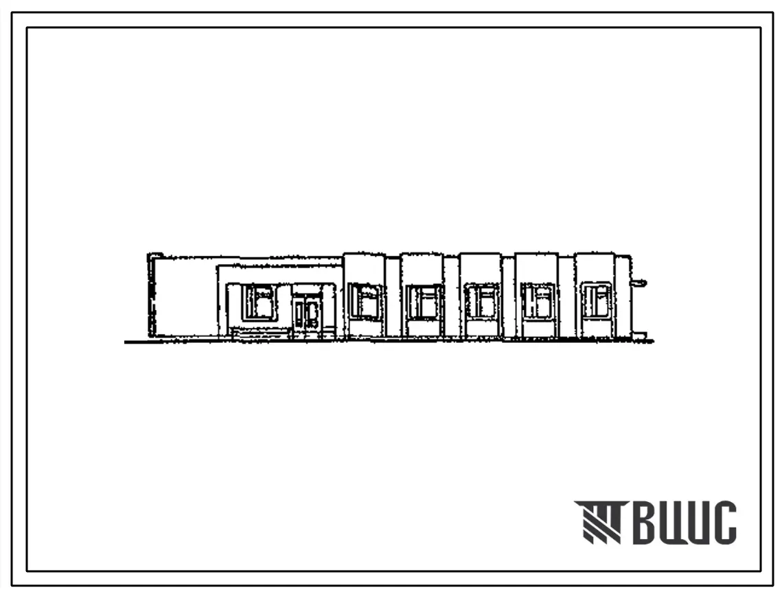 Типовой проект 52953-82 (04-64-135К) Чайная солдатская на 120 мест со стенами из кирпича и конструкциями серии 135