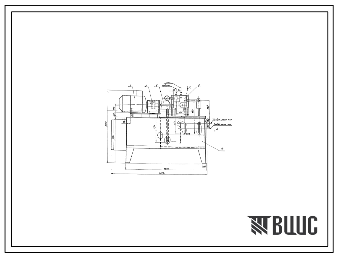 Шифр 1602-0900.00.00ПС Установка насосная