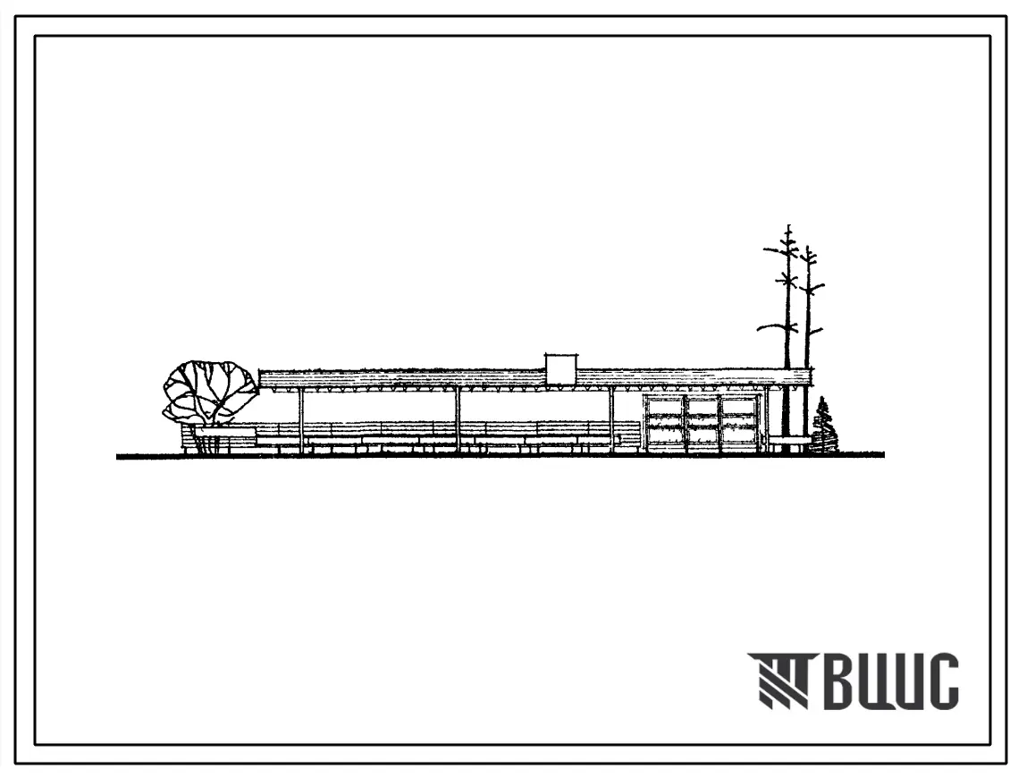 Типовой проект 310-2-4 Киоски и летние павильоны общественного питания (павильон «Кофе, кондитерские изделия») из сборных конструкций заводского изготовления (из щитов в металлической обвязке).
