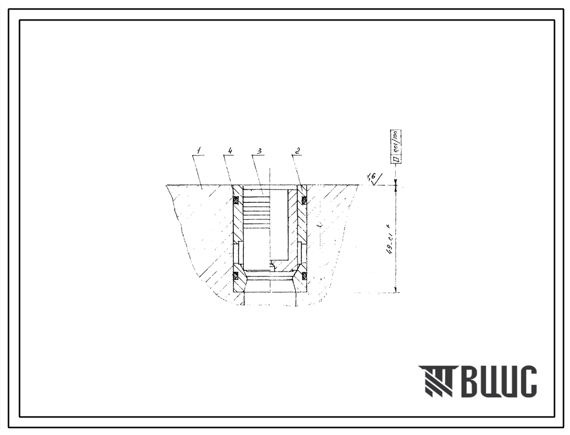 Шифр МКПВ-10/3С-10.000 Корпус в сборе МКПВ-10/3С-10.000