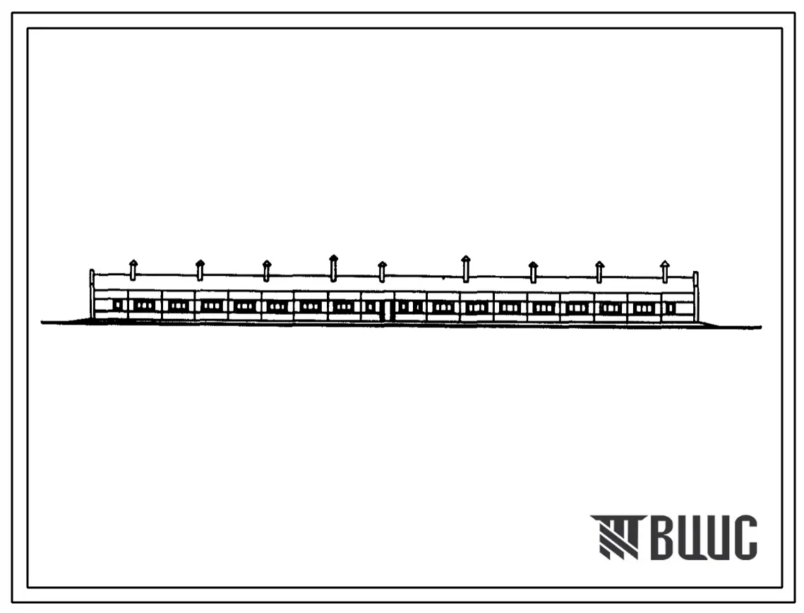 Типовой проект 802-3-8.84 Свинарник для проведения опоросов на 120 мест