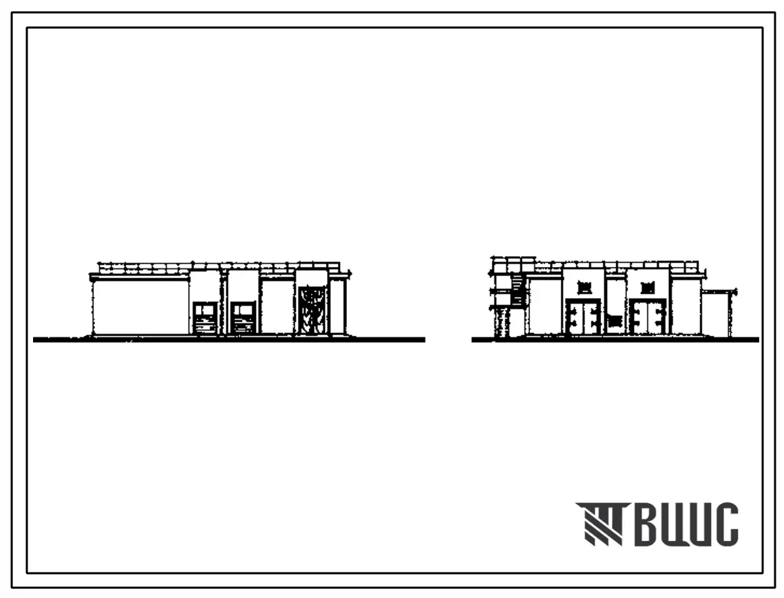 Типовой проект 902-1-174.91 Канализационная насосная станция производительностью 600–2000 м3/ч, напором 30–55 м с решетками-дробилками при глубине заложения подводящего коллектора 5,5 м (“сборная стена в грунте”)