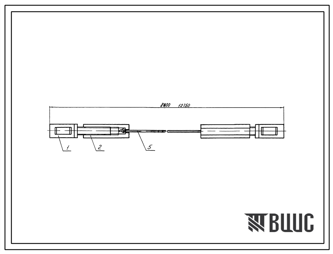 Шифр КПШ-01-00 Приспособление для натяжения шнура КПШ-01-00
