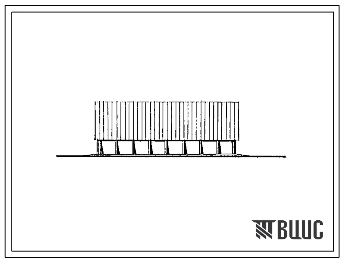 Типовой проект 705-1-236.13.91 Склад сухих минеральных удобрений вместимостью 800 т