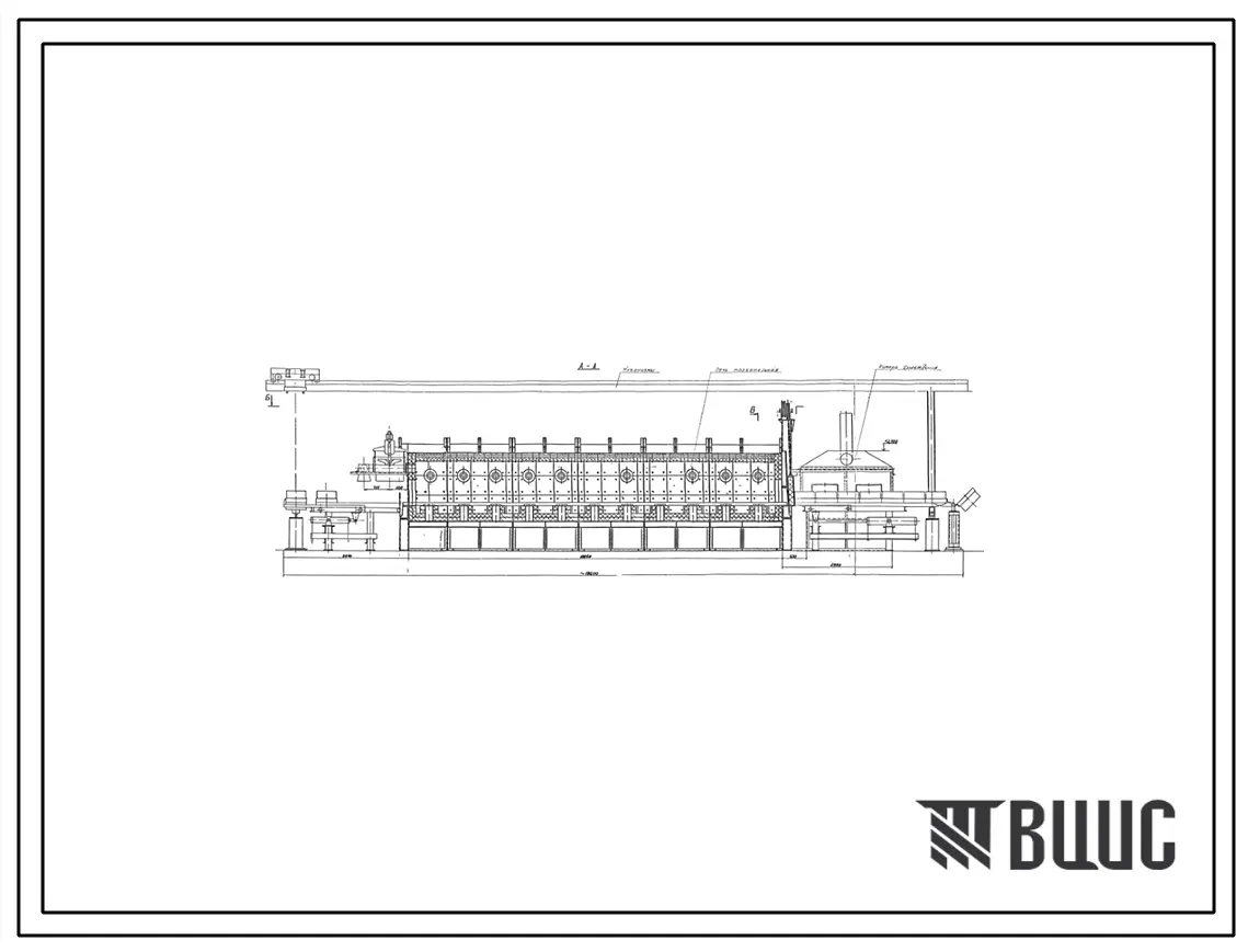 Проект 11157 Агрегат толкательный для нормализации поковок на газе Q=3000 - 4000 кг/ч