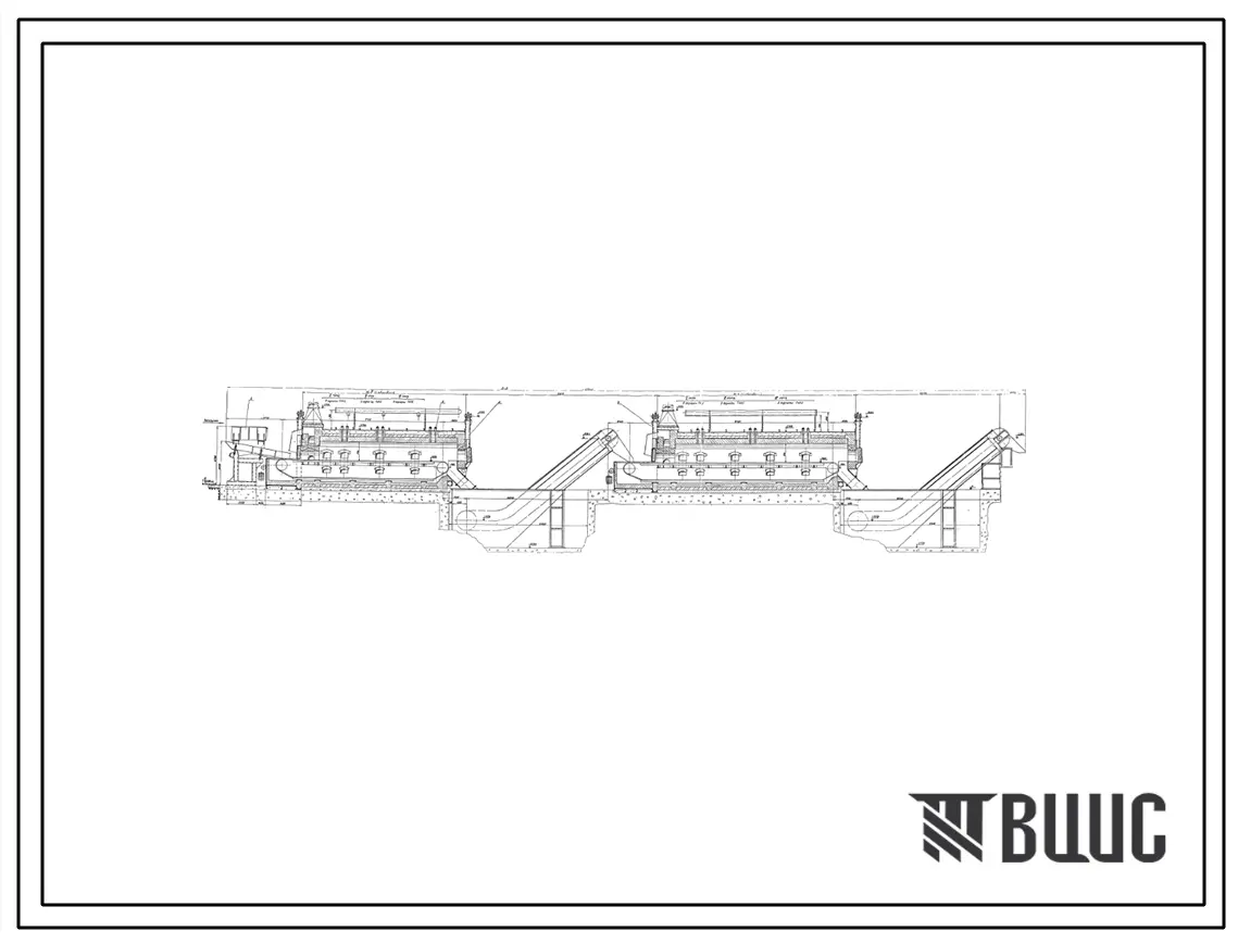 Проект 35258 Агрегат конвейерный для термоулучшения поковок Q=1200кг/час на газе