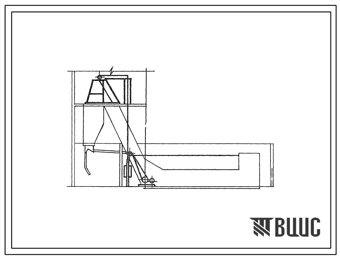 Типовой проект 903-09-10 Установка дробилки «ДО-1» и подъемников «ПСП» в котельной с котлами КЕ-4-14С по типовому проекту 903-1-152