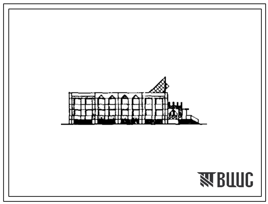 Типовой проект 212-1-0495с.89 Групповой блок-элемент правый Г-140П детских яслей - сада на 280 мест в конструкциях серии 1.020.1-2с/89. Сейсмичность 7,8 баллов. Здание двухэтажное. Стены из керамзитобетонных панелей.