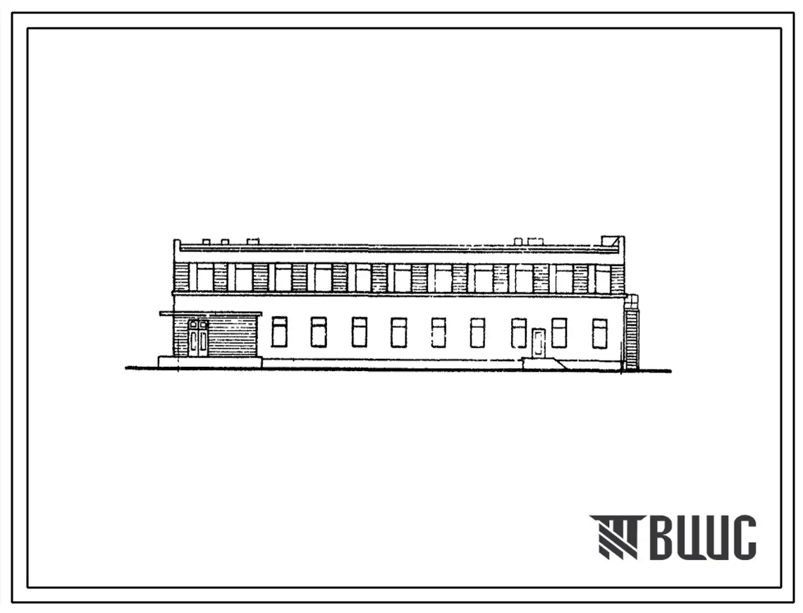 Типовой проект 602-32/70 Сельская автоматическая телефонная станция типа АТСК-100/2000. Центральная АТС емкостью 500 номеров.