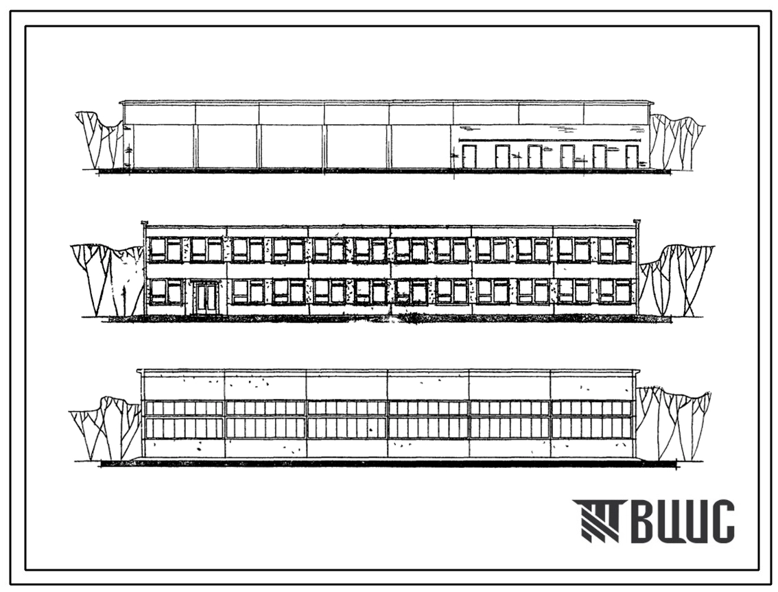Типовой проект 416-7-9 Ремонтно-производственная база электросетей.