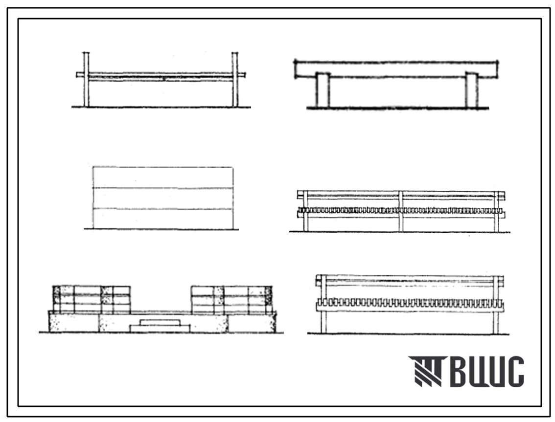 Типовой проект 310-4-08.84 Суфы, мостик, лестница, пандус
