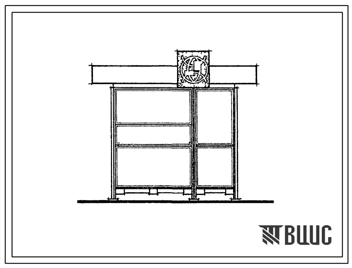 Типовой проект 310-1-13 Киоски (киоск «Книги»)и павильоны торгово-бытового обслуживания из сборных конструкций заводского изготовления.