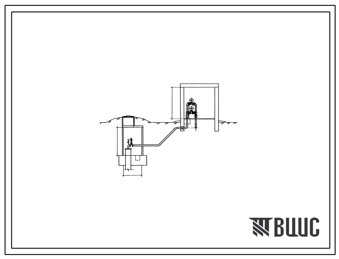 Типовой проект 901-2-0146с.86 Насосная станция на водозаборных скважинах с насосами ЭВЦ производительностью от 40 до 150 м.куб/час и бактерицидными установками ОВ-50