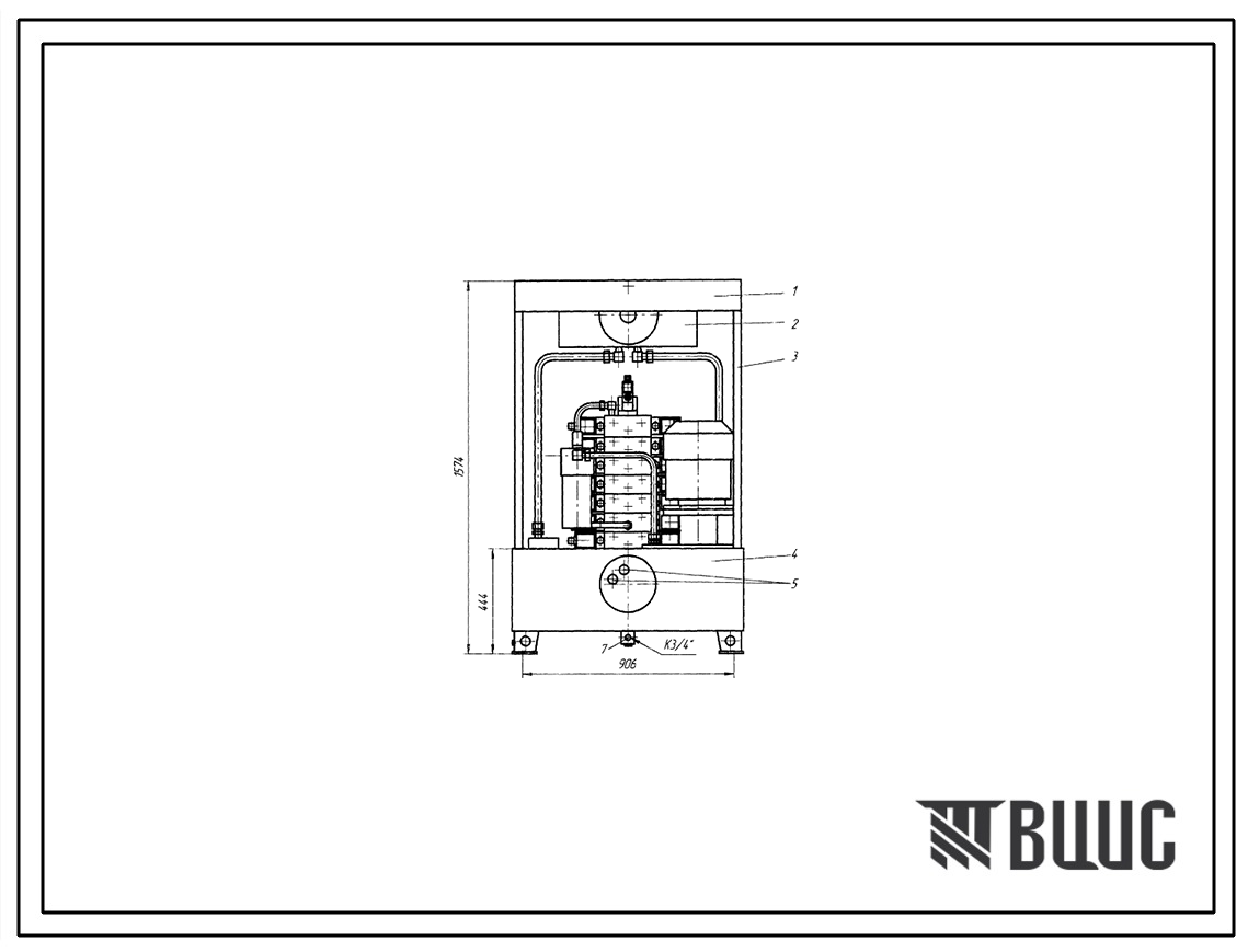 Шифр 2С160.Б.В2.4.70.7,5.14.1.2Яр Насосная установка 2С160.Б.В2.4.70.7,5.14.1.2Яр