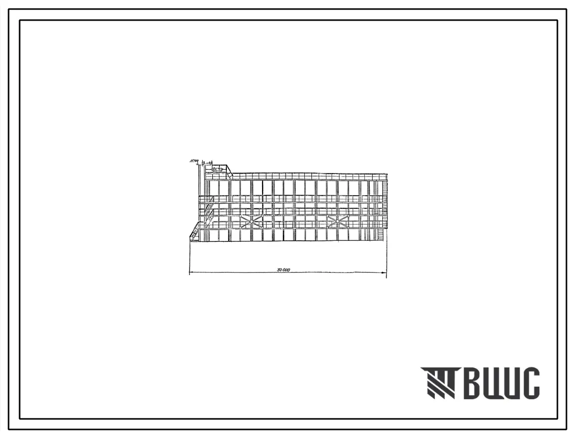 Проект 57699 Печь с выкатным подом размерами 4,5х22,0х4,5 м