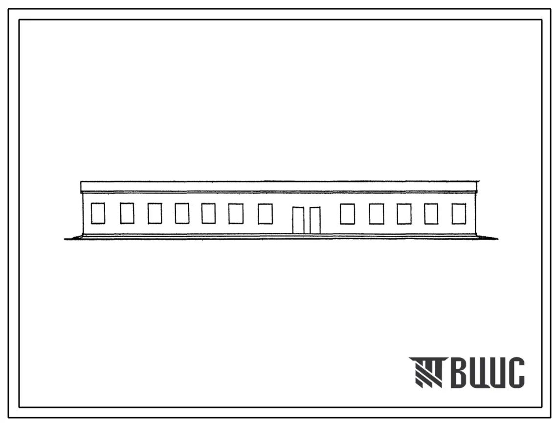 Типовой проект 805-53 Батарейный цех на 10 тыс.цыплят от 1 до 60 дней. (Для 3 и 4 проектно-строительных зон).