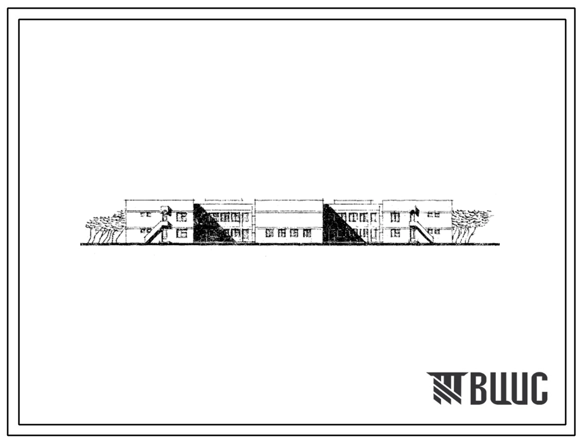 Типовой проект 214-2-133с Детские ясли-сад на 280 мест со стенами из кирпича
