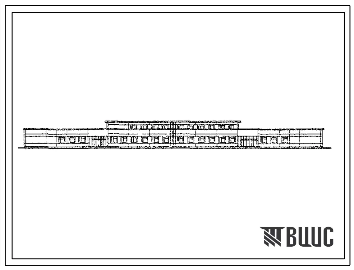 Типовой проект ЦВП-80.83Т (04-67-КП) Столовая солдатская односменная на 1500 посадочных мест в каркасно-панельных конструкциях серии ИИ-04