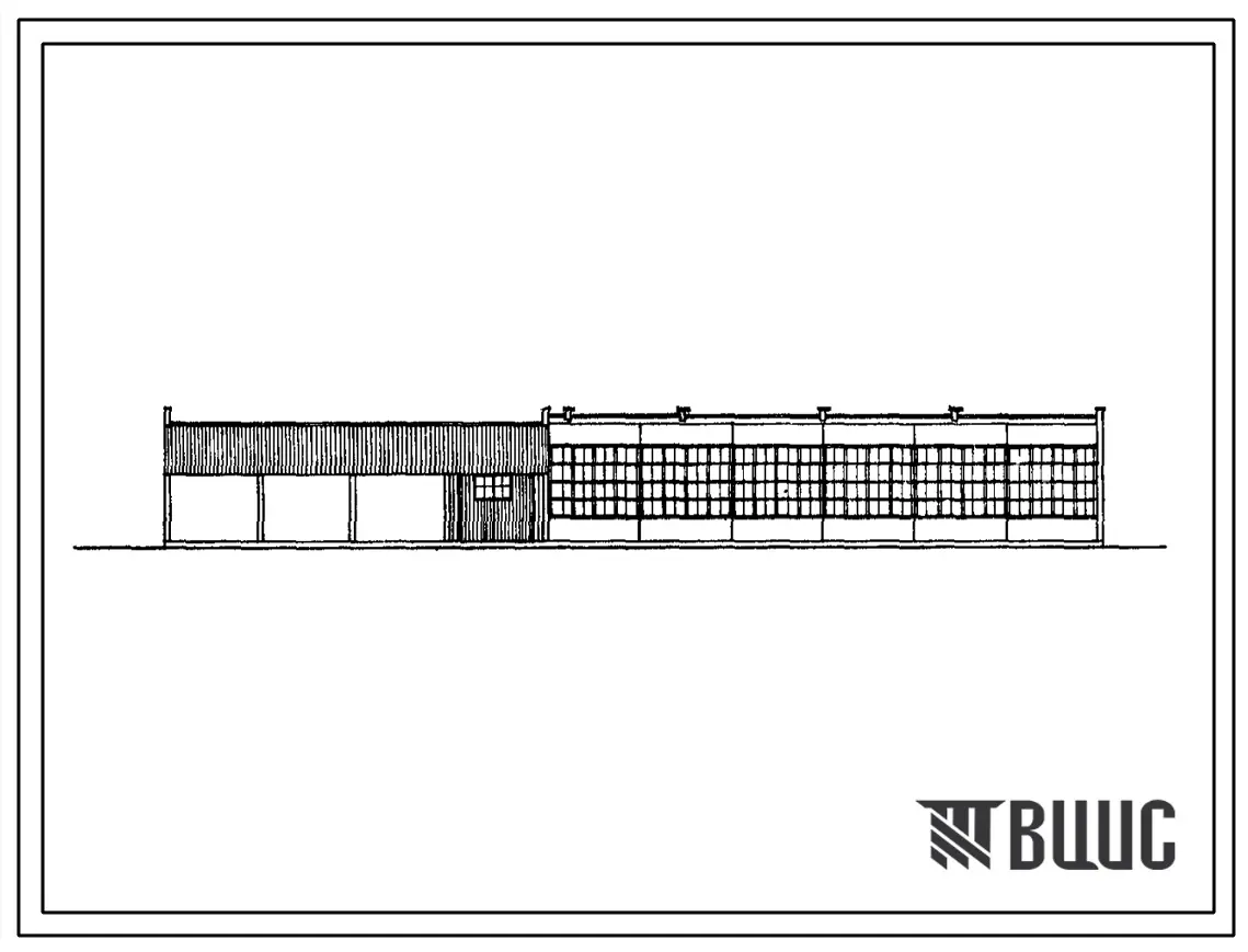 Типовой проект 813-177 Картофелехранилище контейнерного типа емкостью 2000 т с полным железобетонным каркасом.