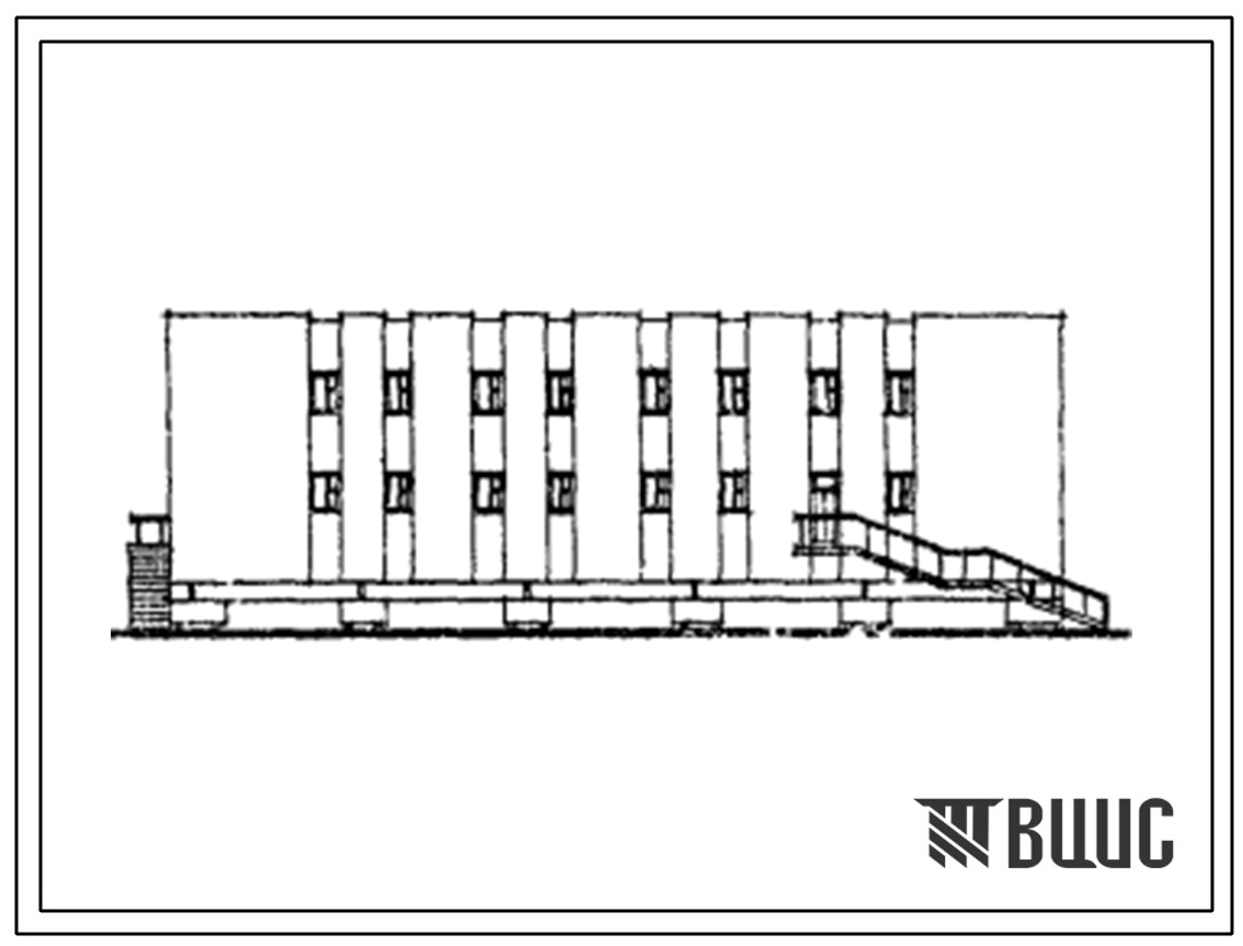 Типовой проект 408-20-47м Районная типография мощностью 1,5 млн. единиц печати в год. Тип РТ-1,5-79