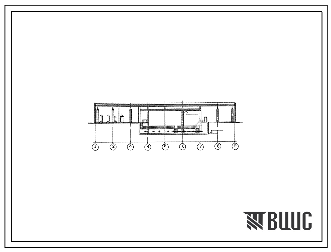 Типовой проект 901-2-148.86 Насосная станция водоснабжения производительностью 2000 м.куб/час с двумя группами насосов и установкой по бработке охлаждающей воды