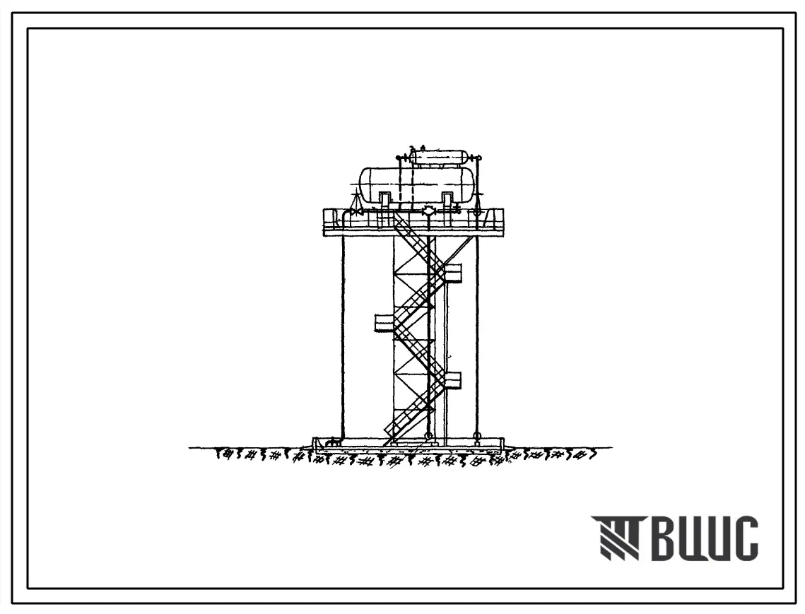 Типовой проект 402-11-57 Блочная концевая сепарационная установка (БКСУ-2000) производительностью 2000м3/сутки.