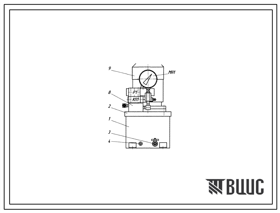 Шифр СВ-М1-5-НШ-0,55-Е2-1РГ24 Гидростанция СВ-М1-5-НШ-0,55-Е2-1РГ24