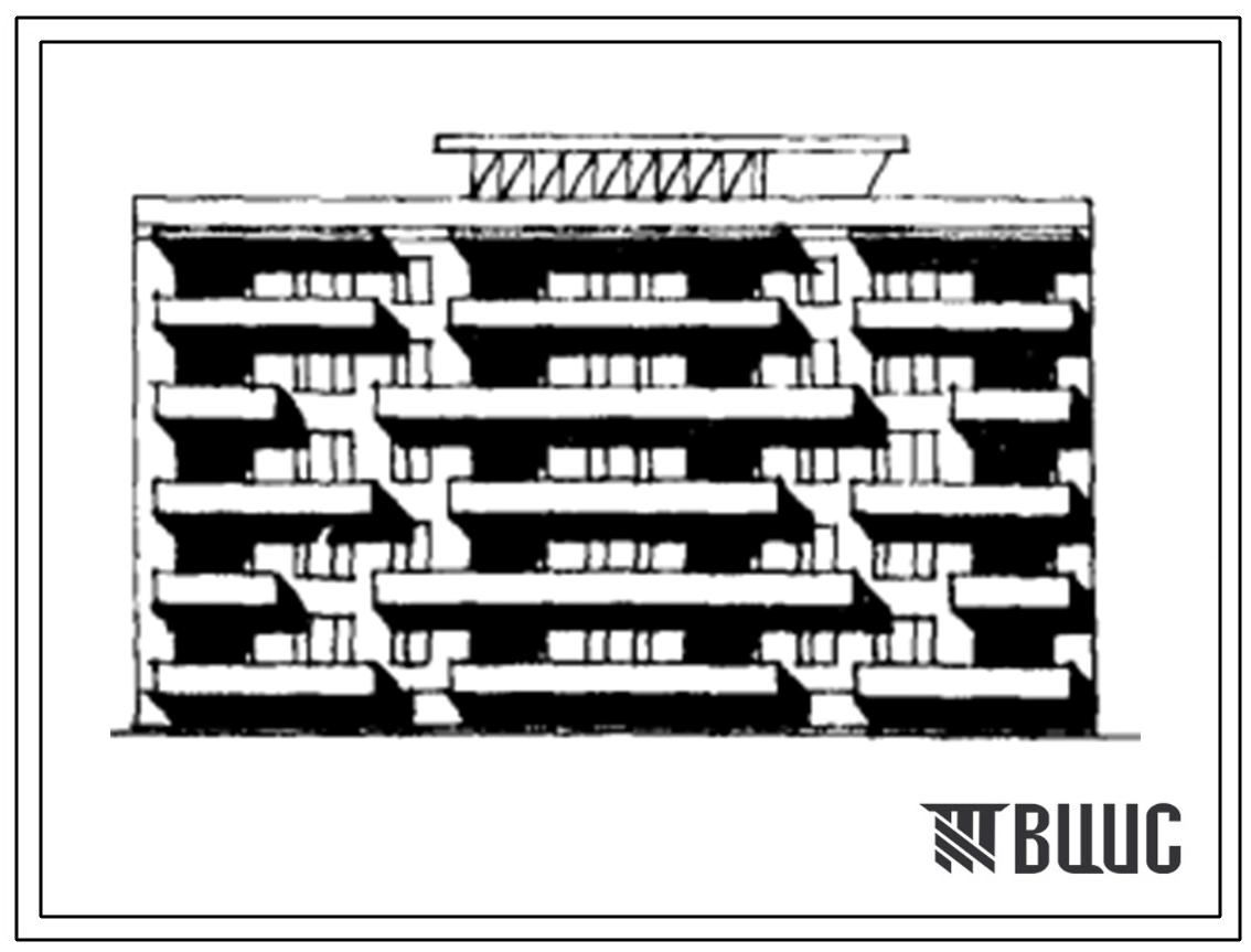Типовой проект 67-03С Двойная блок-секция пятиэтажного жилого дома на 20 квартир рядовая (вариант торцовая, правая и левая)