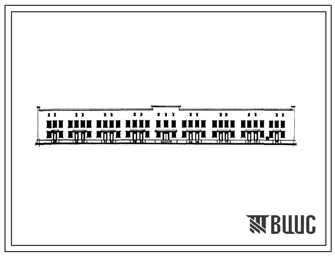 Типовой проект 254-1-8с Архив для хранения рентгенограмм детской инфекционной больницы на 120 коек. Для строительства во II, III и IV строительно-климатических зонах, в районах над горными выработками, с сейсмичностью 7-8 баллов.