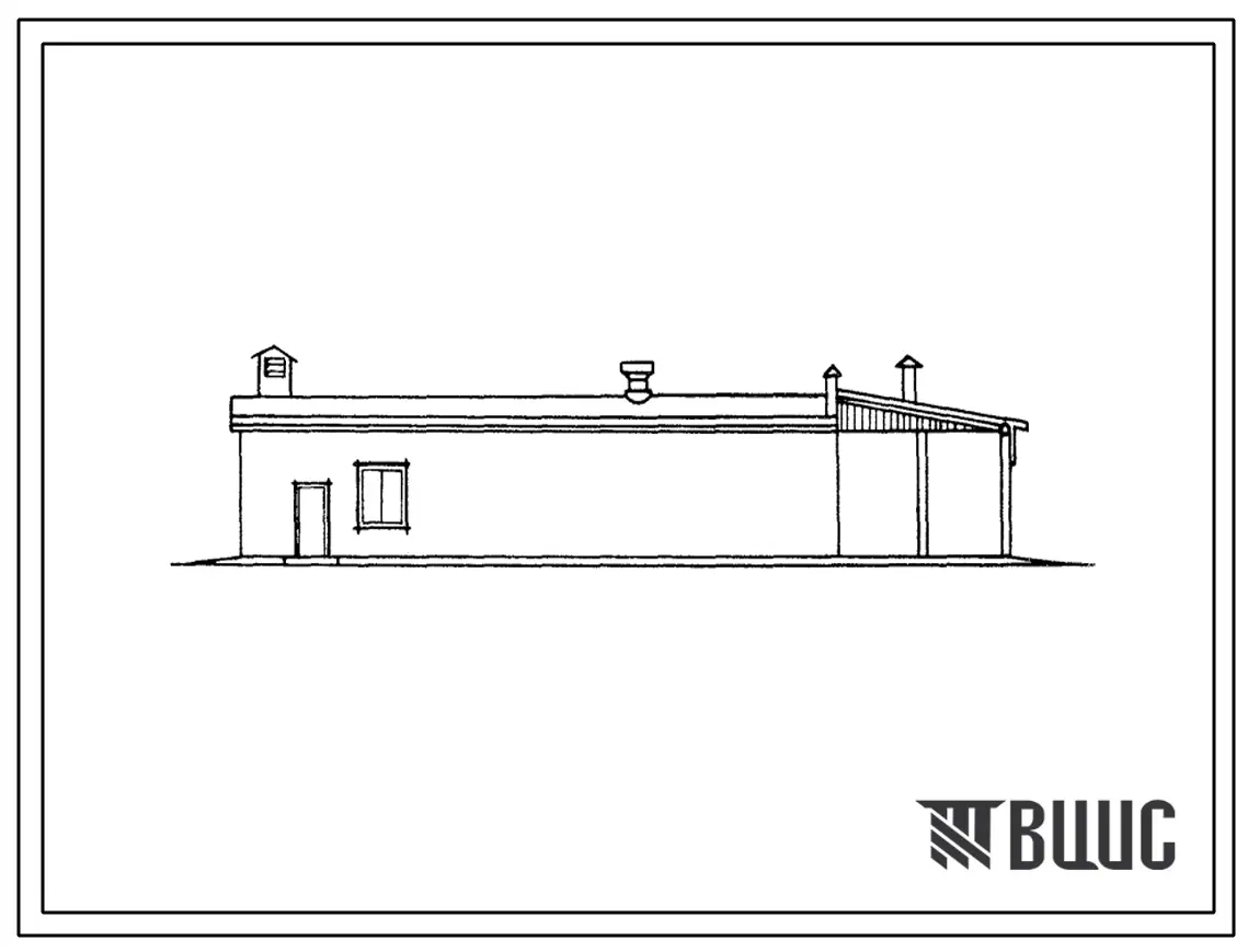 Типовой проект 813-72 Хранилище семенного картофеля емкостью 250 т.