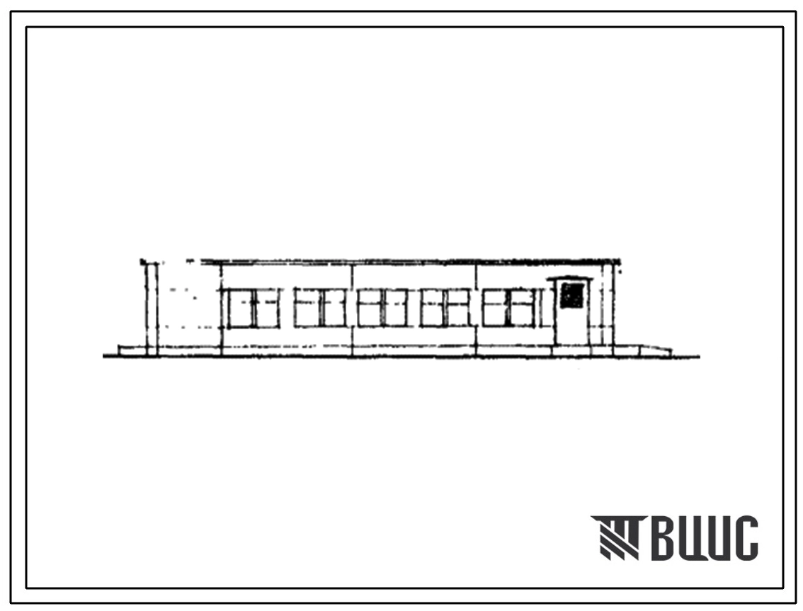 Типовой проект 252-9-19 Пищеблок родильного дома на 250 коек с женской консультацией на 300 посещений в день. Здание одноэтажное. Каркас сборный железобетонный серии ИИС-04. Стены из керамзитобетонных или ячеистобетонных панелей.
